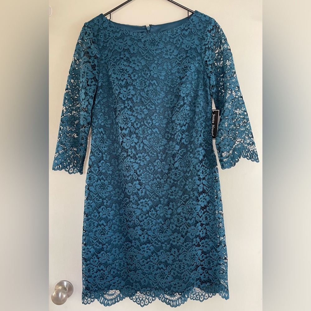 Jessica Howard Lace Shift Dress